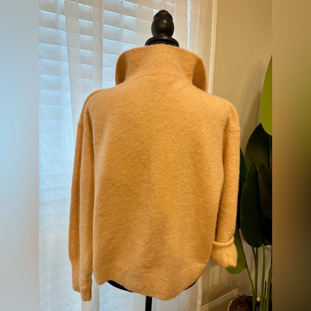 J Crew Tan sweater, size small - Picture 3 of 4